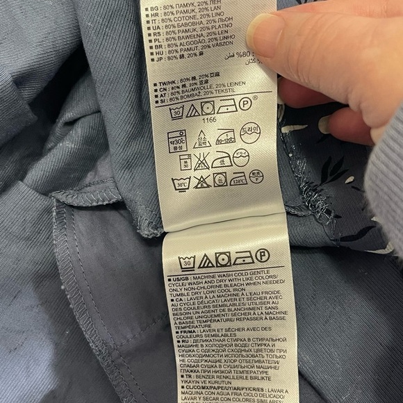 Gap Designed and Crafted Dress Fit & Flare Pockets- Women’s 6- Bamboo Leaf Print - Picture 12 of 13